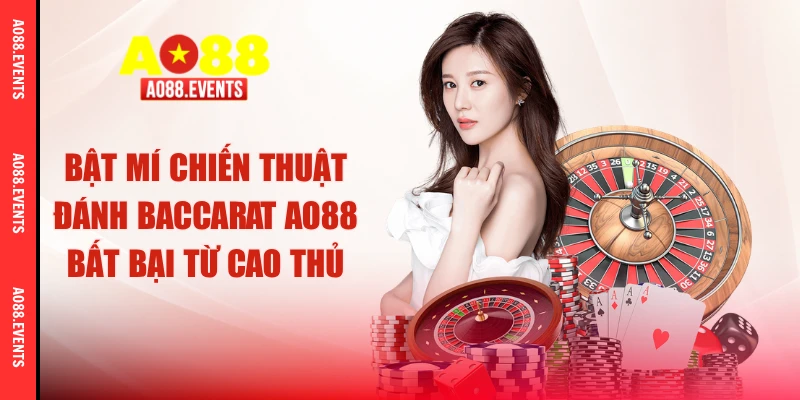 Bật Mí Chiến Thuật Đánh Baccarat AO88 Bất Bại Từ Cao Thủ